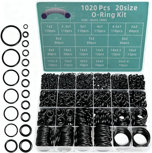 1020pcs nitrile ring repair - nitrile, o-ring